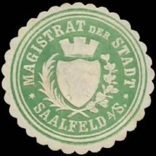 Magistrat der Stadt Saalfeld/Saale