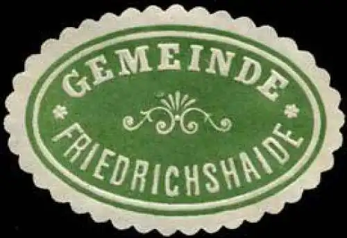 Gemeinde Friedrichshaide