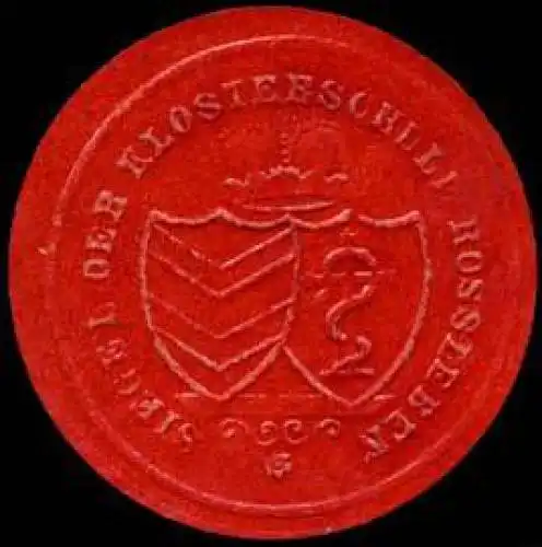 Siegel der Klosterschule RoÃleben/ThÃ¼ringen