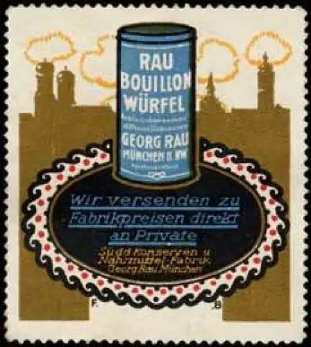 Rau Bouillon WÃ¼rfel