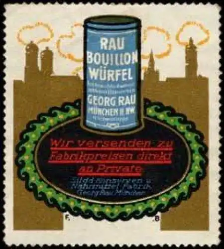 Rau Bouillon Würfel