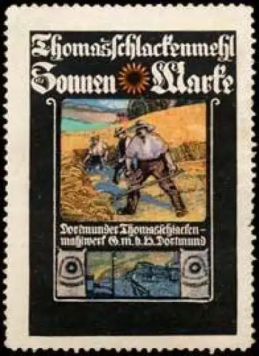 Thomasschlackemehl Sonnen Marke fÃ¼r BÃ¤cker