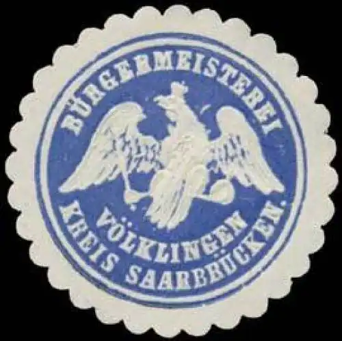 BÃ¼rgermeisterei VÃ¶lklingen Kreis SaarbrÃ¼cken
