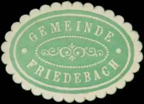 Gemeinde Friedebach