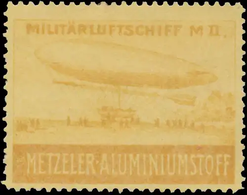 MilitÃ¤rluftschiff M II aus Metzeler Aluminiumstoff