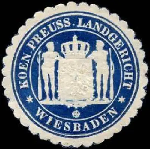 Koeniglich Preussisches Landgericht - Wiesbaden