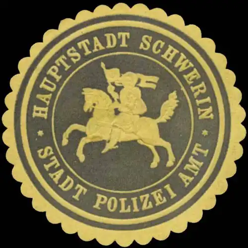 Stadt Polizei Amt Hauptstadt Schwerin