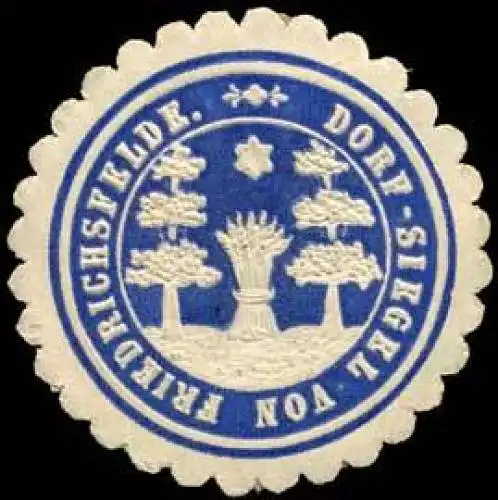 Dorf-Siegel von Friedrichsfelde