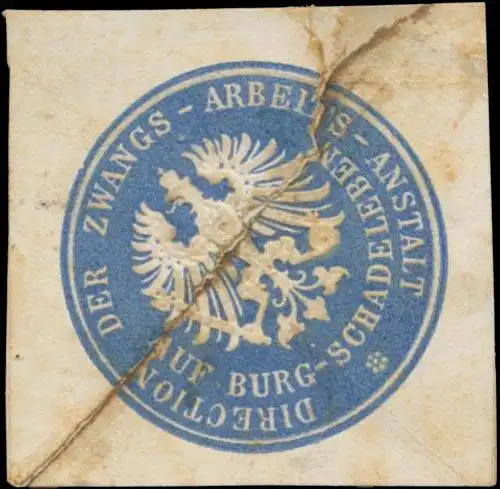 Direction der Zwangsarbeitsanstalt auf Burg Schadeleben