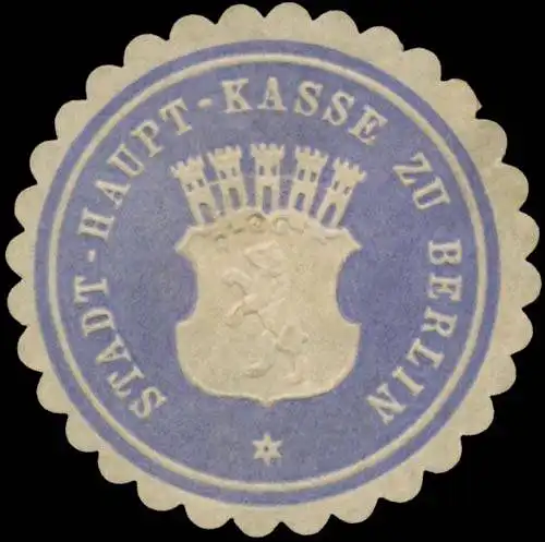 Stadt-Haupt-Kasse zu Berlin