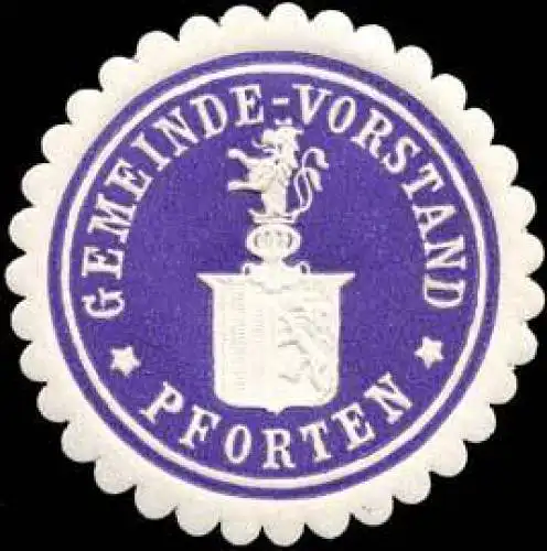 Gemeinde-Vorstand Pforten