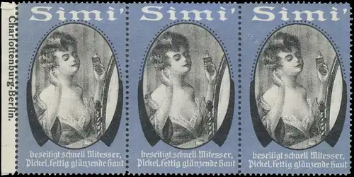 Simi beseitigt schnell Mitesser, Pickel, fettig glÃ¤nzende Haut