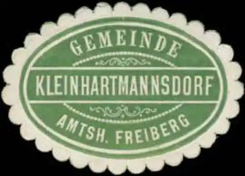 Gemeinde Kleinhartmannsdorf Amtsh. Freiberg