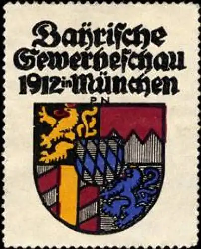 Bayrische Gewerbeschau 1912 in MÃ¼nchen