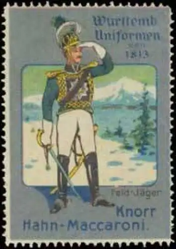 Feldjäger Uniform - Knorr Nudeln