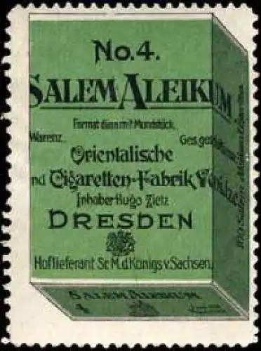 Salem Aleikum No. 4