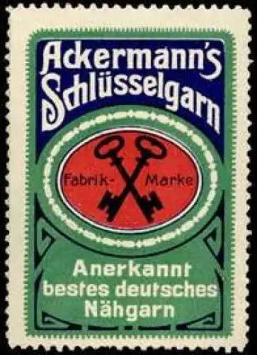 Ackermanns SchlÃ¼sselgarn