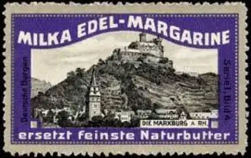 Die Marxburg am Rhein