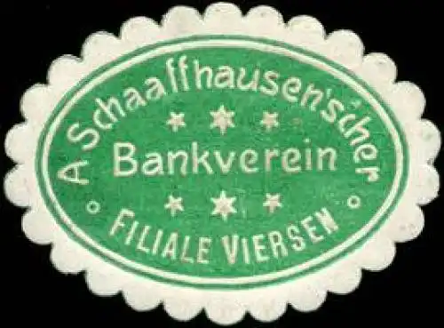 A. Schaaffhausenscher Bankverein - Filiale Viersen