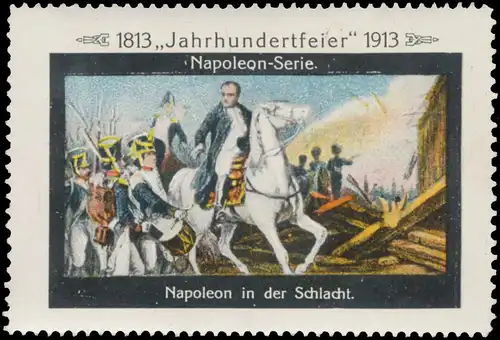 Napoleon in der Schlacht