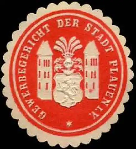 Gewerbegericht der Stadt Plauen im Vogtland