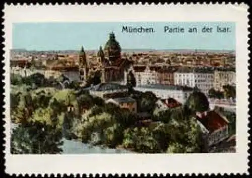 Partie an der Isar