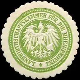 Landwirthschaftskammer fÃ¼r die Rheinprovinz