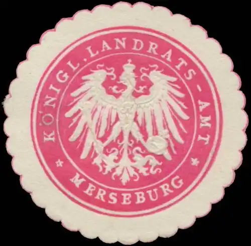 K. Landrats-Amt Merseburg