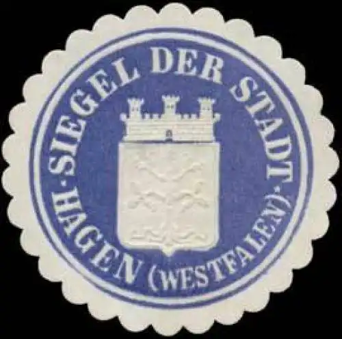 Siegel der Stadt Hagen/Westfalen