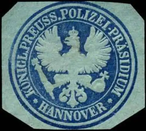 KÃ¶niglich Preussisches Polizei - PrÃ¤sidium - Hannover