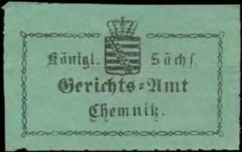 K.S. Gerichtsamt Chemnitz