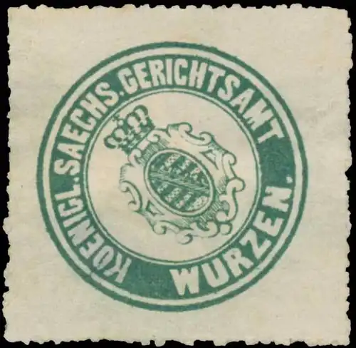 K.S. Gerichtsamt Wurzen