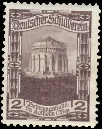 Befreiungshalle in Kelheim in Bayern
