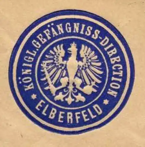 KÃ¶nigliche GefÃ¤ngniss - Direction - Elberfeld