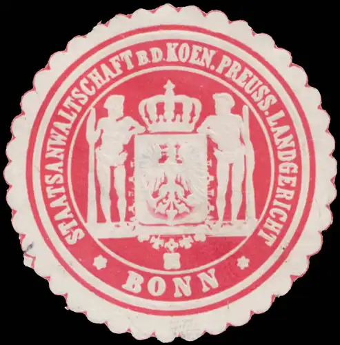 Staatsanwaltschaft b.d. K.Pr. Landgericht Bonn