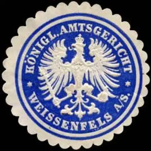 KÃ¶nigliches Amtsgericht - Weissenfels an der Saale