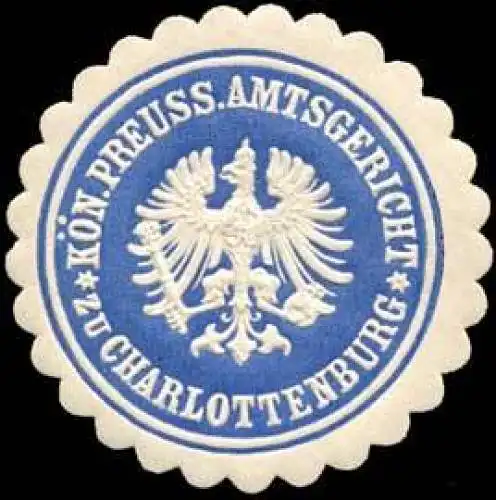 KÃ¶niglich Preussisches Amtsgericht zu Charlottenburg