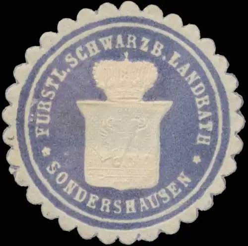 F. Schwarzb. Landrath Sondershausen