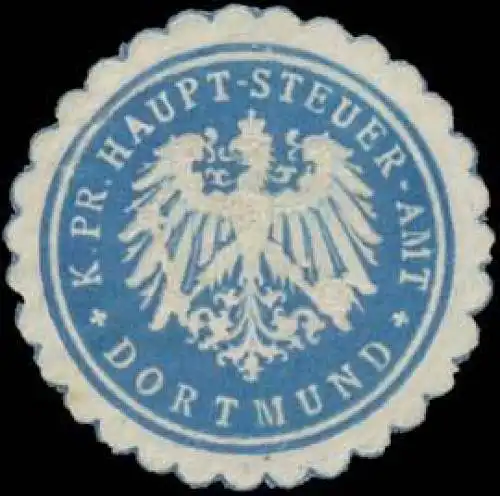 K.Pr. Haupt-Steuer-Amt Dortmund