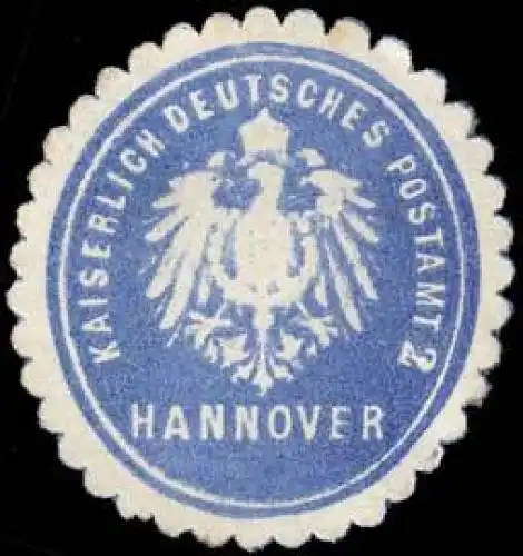 K. Deutsches Postamt 2 - Hannover