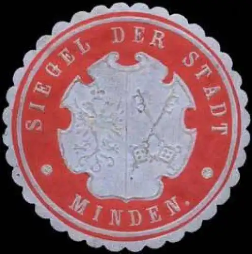 Siegel der Stadt - Minden