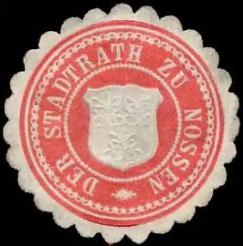 Der Stadtrath zu Nossen