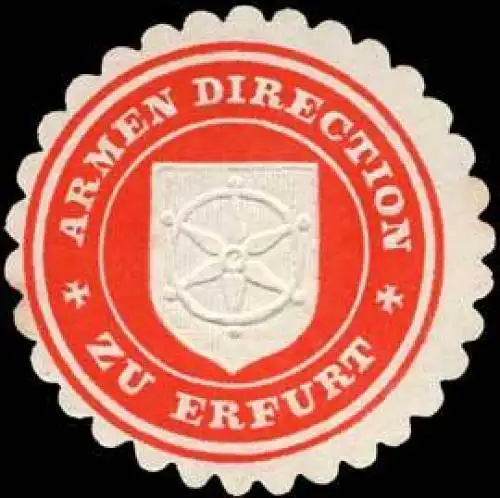 Armen Direction zu Erfurt