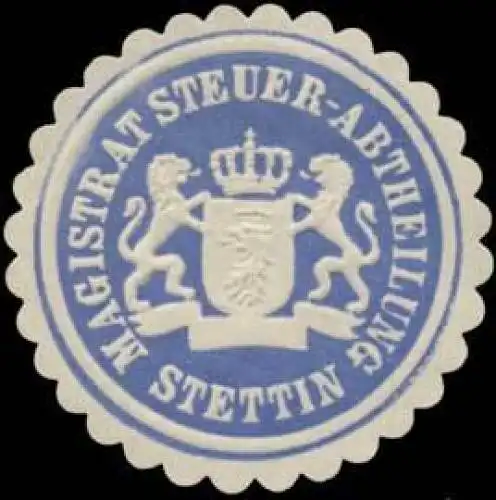 Magistrat Steuer-Abtheilung Stettin