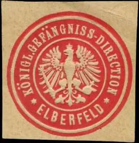 KÃ¶nigliche GefÃ¤ngniss - Direction - Elberfeld