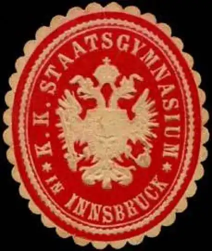 K.K. Staatsgymnasium in Innsbruck