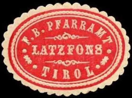 F.B. Pfarramt Latzfons - Tirol