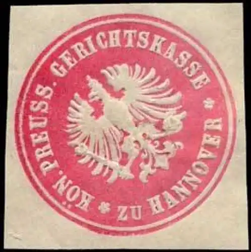 KÃ¶niglich Preussische Gerichtskasse zu Hannover