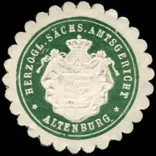 Herzoglich SÃ¤chsisches Amtsgericht - Altenburg
