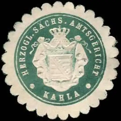 Herzoglich SÃ¤chsisches Amtsgericht - Kahla